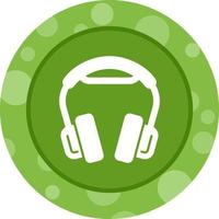 icono de vector de auriculares