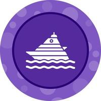 Yacht Vector Icon