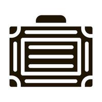 Equipment Case Icon Vector Glyph Illustration