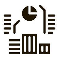 Statistician Report Spoken Icon Vector