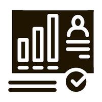 Statistician Assistant Man Icon Vector