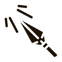 Sharp Arrowhead Archery Icon Vector