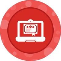 Digital Certificate Vector Icon