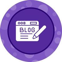 Blog Vector Icon