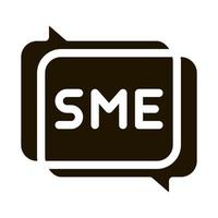 Sme In Talking Quote Frames Icon Vector