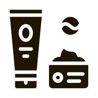 Cosmetics Package Icon Vector Glyph Illustration