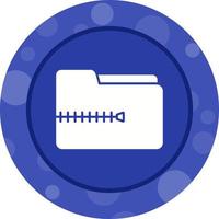 Zip File Vector Icon