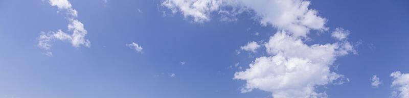 Image of a partly cloudy and partly clear sky during the day photo