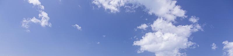 Image of a partly cloudy and partly clear sky during the day photo