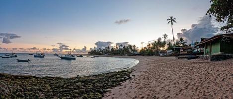 Picture of the picturesque city beach of Praia do Forte in the Brazilian province of Bahia photo