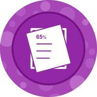 Graded Paper Vector Icon