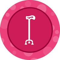 Walking Stick Vector Icon