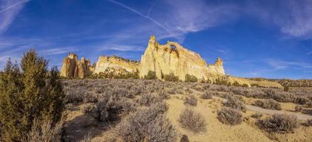 Image of a rock with arch in Canyonlands National Park during sunset photo