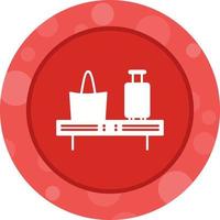 Luggage Carousel Vector Icon