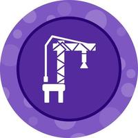 Harbor Crane Vector Icon