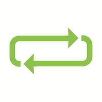 Beautiful Loop Glyph Vector Icon