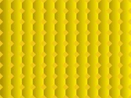 Yellow octagonal background pattern vector