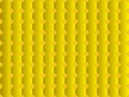 Yellow octagonal background pattern vector