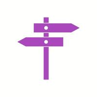 Beautiful Directional arrows Vector Glyph icon