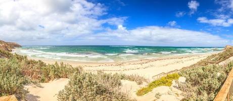 Panoramic picture of a beach on Kangaroo Island photo