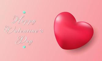 Happy Valentines Day celebration holidays background.design for greeting cards and poster template vector illustration