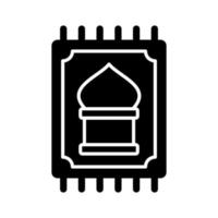 Prayer Rug Vector Icon