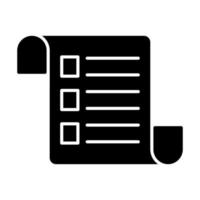 List Vector Icon