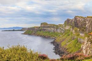 View along the cliffs on the Isle of Skye photo