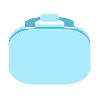 Carrying business bag icon vector