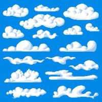 Pixelated clouds for game play setting 8 bits