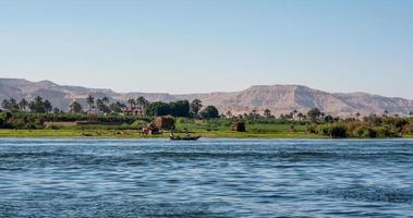 banks of the Nile River in Egypt photo