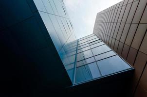 walls and windows of high business building photo