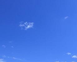 Image of a partly cloudy and partly clear sky during the day photo