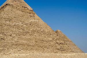 pyramid in the desert in luxor egypt photo