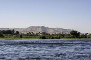 orillas del río nilo en egipto foto