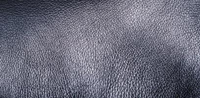 texture black natural leather photo