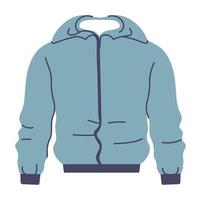 Clothing for winter and autumn, jacket or sweater vector