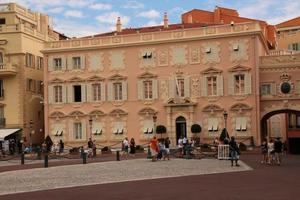 mónaco en 2017. una vista del palacio real foto