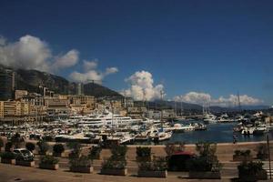 Monaco in 2017. A view of the Harbour photo
