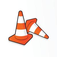 2D Realistic Cone Vector Editable Object