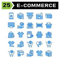 E commerce icon set include phone, smart phone, online, shop, bag, shipping, package, choice, click, cursor, discount, market, commerce, shopping, web, lock, password, protect, online shop, payment vector