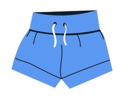 Women shorts, clothes for sport or sleeping vector