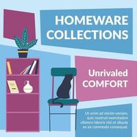 Homeware collections, unrivaled comfort vector