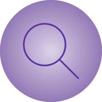 Beautiful Search vector line icon