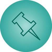 Beautiful Pointer vector line icon