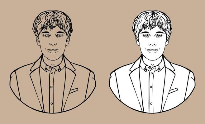 Man Outline Vector Art, Icons, and Graphics for Free Download