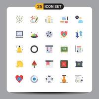 25 Creative Icons Modern Signs and Symbols of video user balance claim medical Editable Vector Design Elements