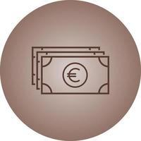 Beautiful Currency Vector line icon