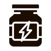 Energy Sport Supplements Vector Icon