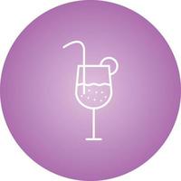 Beautiful Drink Line Vector Icon